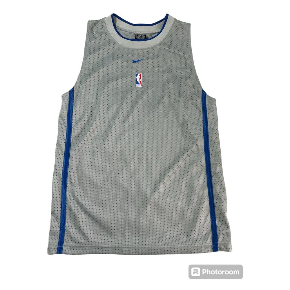 NIKE VTG CENTER SWOOSH Jersey NBA Logo Mesh Youth L